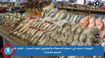 تغييرات جديدة في أسعار الأسماك والجمبري اليوم السبت.. تعرف على السعر المحدث